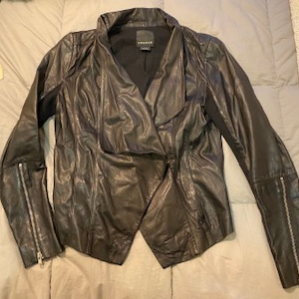 Black Leather Jacket - image 1